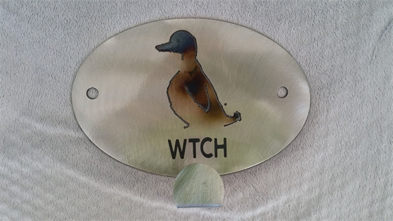 WTCH with Duck single coat rack